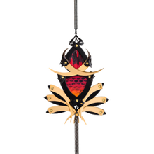 Gold and Black Cobra Jorogumo Necklace