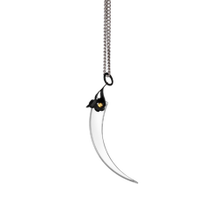 Rose Thorn Silver Pendant