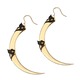 Rose Thorn Small Gold Drop Earrings