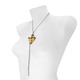 Gold Coat of Arms Cage Vixen Queen Medallion