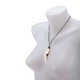 Large Gold Blade Wing Pendant