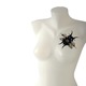 Black Butterfly Shuriken Brooch