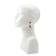 Thistle Thorn Small Gold Drop Earrings 