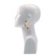 Thistle Thorns Medium Gold Hoop Earrings