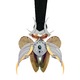 Gold and White Hercules Butterfly Necklace 