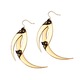 Aya Gold Spikes Earrings 